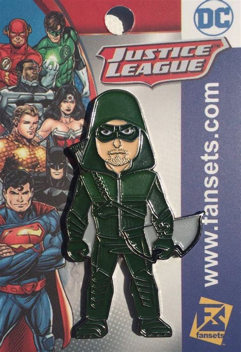 Fansets Dc Comics Dctv Arrow Enamel Pin Dc Comics Comics Comic Book