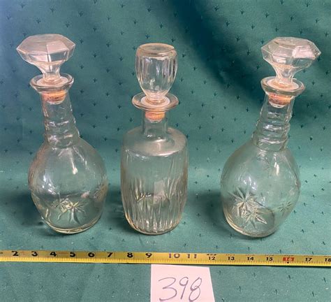 Vintage Liquor Decanters