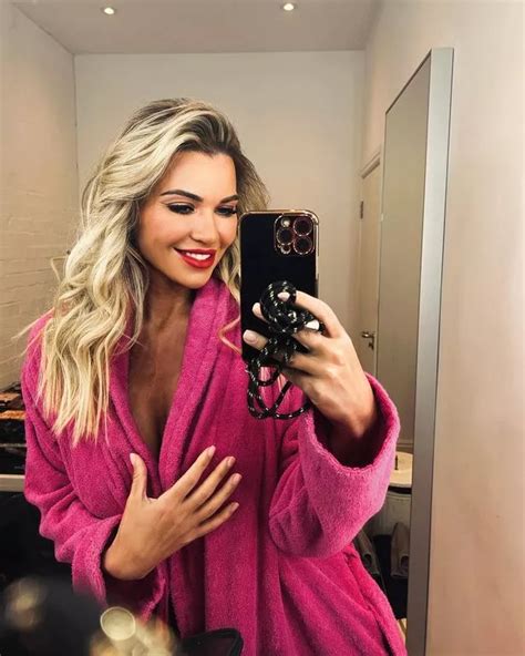 Christine Mcguinness Goes Topless Under Gaping Robe As Fans Say They