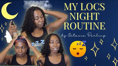 LOCS NIGHT ROUTINE Using Rosewater And Almond Oil YouTube Night