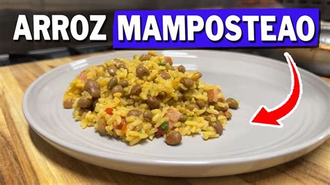 Arroz Mamposteao Con Gandules YouTube