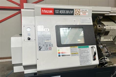 Mazak Quick Turn Nexus 350 Ii M Cnc Lathe With C Axis Used Mach4metal