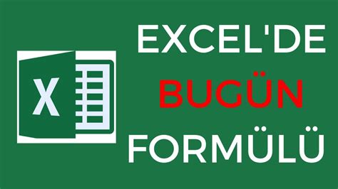 Excel De Bug N Form L Nasil Kullanilir How To Use Today Command In