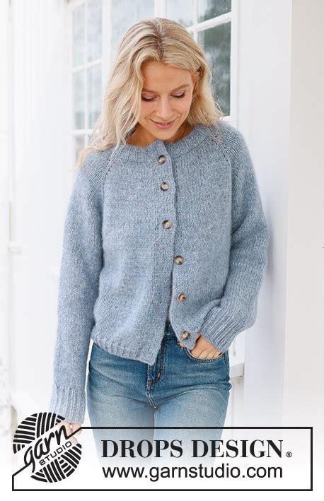 Foggy Autumn Cardigan DROPS 236 33 Gratis Strikkeopskrifter Fra