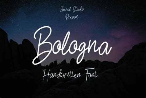 Bologna Font Font Canyon