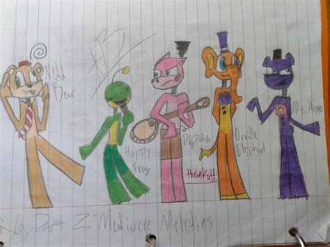 Fnaf 6 Fanart Mediocre Melodies By Theinkatt On Deviantart