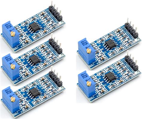 5pcs Lm358 100 Times Gain Amplification Module Operational Amplifier Module Amazon Es Electrónica