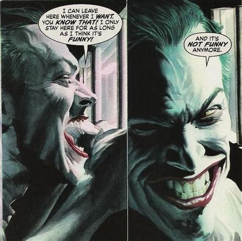 Its Not Funny Anymore The Joker By Alex Ross Joker Art Batman