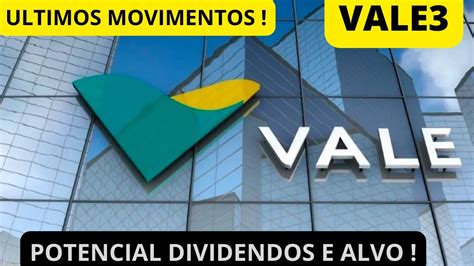 Vale Ltimos Movimentos Da Vale Pre O Alvo E Dividendos Entenda O