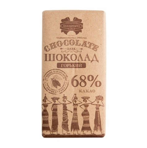 Коммунарка Шоколад горький, 68% какао, 85 г/ купить на OZON по низкой ...