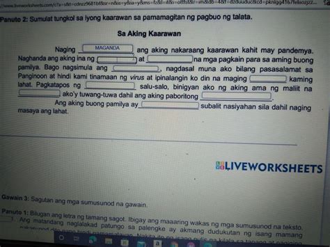 Pls Po Pasagot Po 10 Points Po Makasagot At Brainlyest Ko Na Po Sya