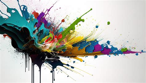 Wallpaper Wallpapers Of Paint Splash Of Paint Of Color Images