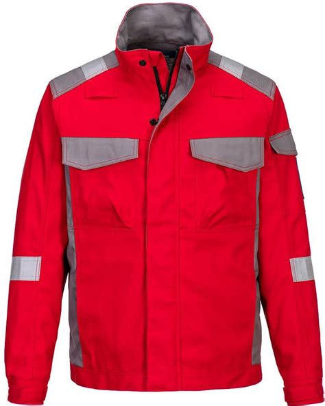 Portwest Bluza Dwukolorowa Bizflame Industry Red M Ceny I Opinie