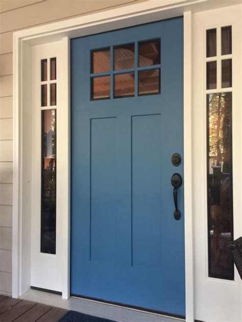 Sherwin William S Secure Blue Exterior Door Colors Front Door Paint Colors Blue Front Door