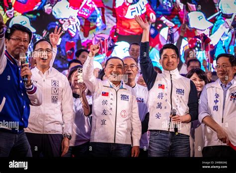 Kaohsiung Taiwan Th Jan Kmt Presidential Candidate Hou Yu Ih