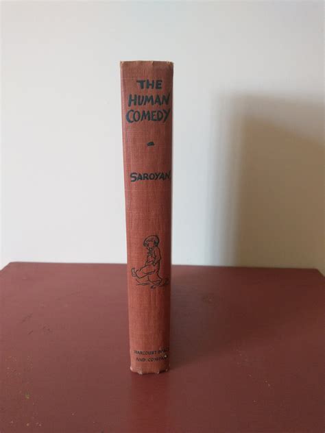 The Human Comedy By William Saroyan Hardcover Edition Etsy