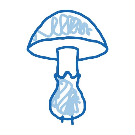 mushroom vegetable icon vector outline illustration 17801301 Vector Art ...