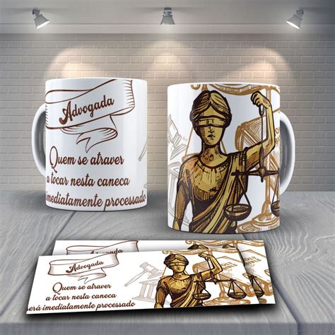 Caneca Xícara Direito Advogado Personalizada Elo7