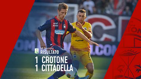 Serie Bkt Giornata Crotone Cittadella F C Crotone