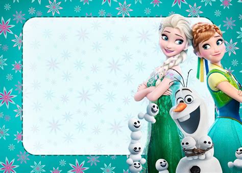 Convite Frozen Febre Congelante Fazendo A Nossa Festa Frozen Fever