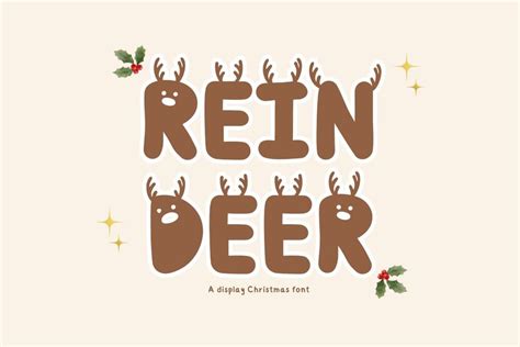 Reindeer Font