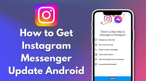 How To Get Instagram Messenger Update Android 2024 YouTube