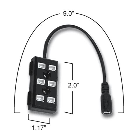 6 Port Connector For Led Downlights