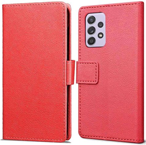 Bol Just In Case Samsung Galaxy A52 5G Wallet Hoesje Rood