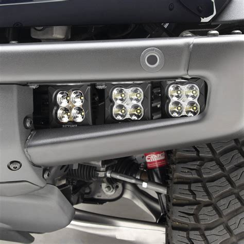 Ford Bronco Front Bumper Fog Led Kit Includes Inch