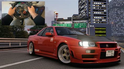 Nissan Skyline GT R R34 Nismo Assetto Corsa Street Racing YouTube