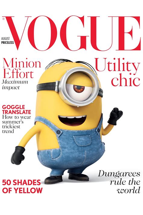 The Minions Vogue Film And Vogue Cover | British Vogue | British Vogue