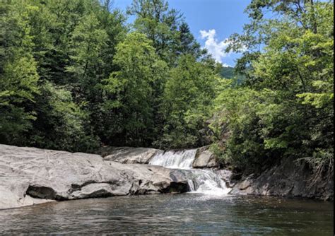 This Tiered Waterfall And Swimming Hole In North Carolina Must Be On