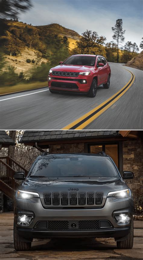 Jeep Compass Vs. Jeep Cherokee: Specs, Size, & Reliability | South Shore CDJR