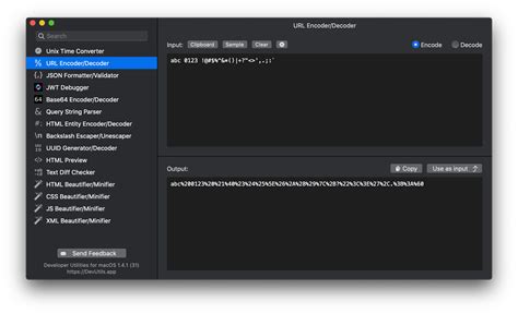 Github Devutilsapp Urldecoder App Encoder Decoder Offline Macos App