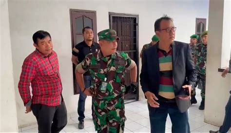 Komandan Kumdan Dan Prajurit Tni Diperiksa Puspom Buntut Geruduk