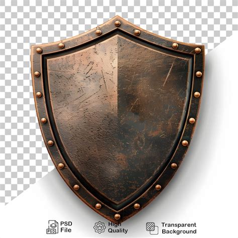 Escudo De Bronze Png Sem Fundo PSD Premium