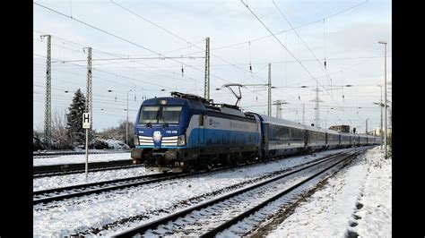 Zugverkehr In R Derau Zeithain Am Winteralltag Und Ein