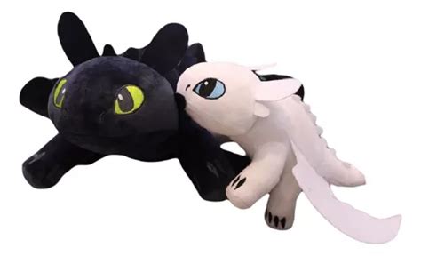 Hermoso Peluche Chimuelo Y Furia Luminosa 23 Cm X2 MercadoLibre