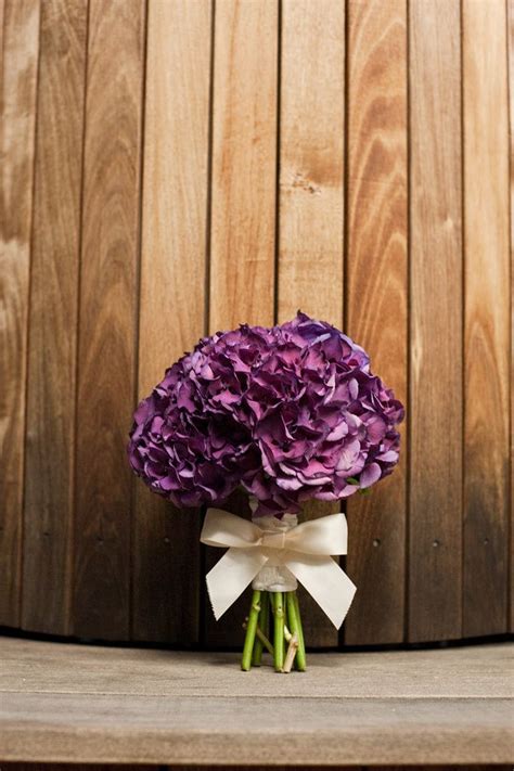 Purple Hydrangea Bouquet