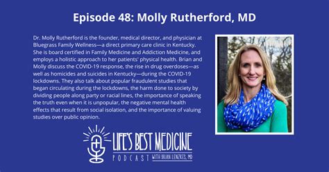 Episode 48 Dr Molly Rutherford Lifes Best Medicine