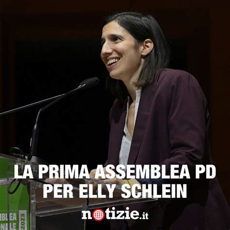 Grande Entusiasmo Per La Nuova Segretaria Del Pd Elly Schlein Video