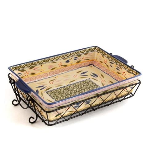 Temp Tations® By Tara Temp Tations® Old World 13”x 9” 4 Quart Rectangular Baker Old World