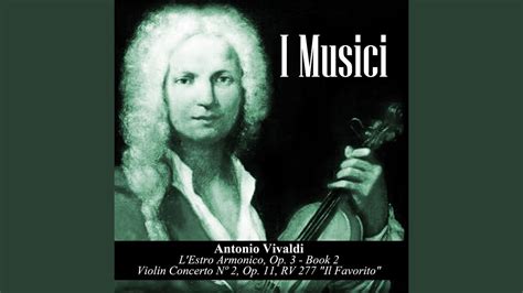 Concerto No For Violin In E Major Rv I Allegro Youtube