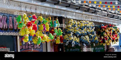 A general picture of attractions on the Pier in Brighton, Sussex Stock Photo - Alamy