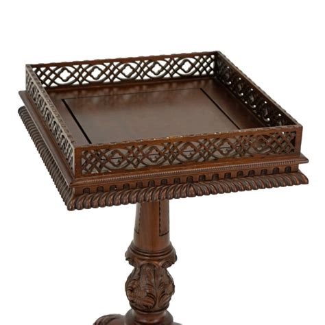 English Chippendale Style Mahogany Pedestal Table | Grandview Mercantile