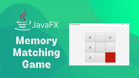 Javafx Memory Matching Game Youtube