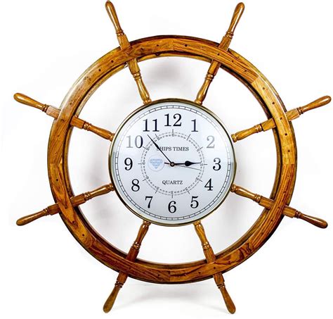 Nagina International Nautical Handcrafted Wooden Premium Wall Decor