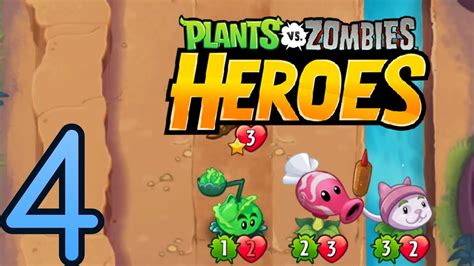 Plants Vs Zombies Heroes Misiones Planta Level Sombra Verde Vs