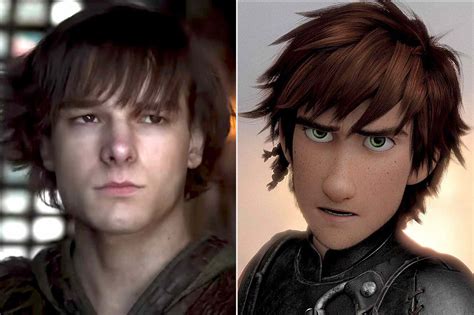 See The How To Train Your Dragon Live Action Cast Vs Animated Characters