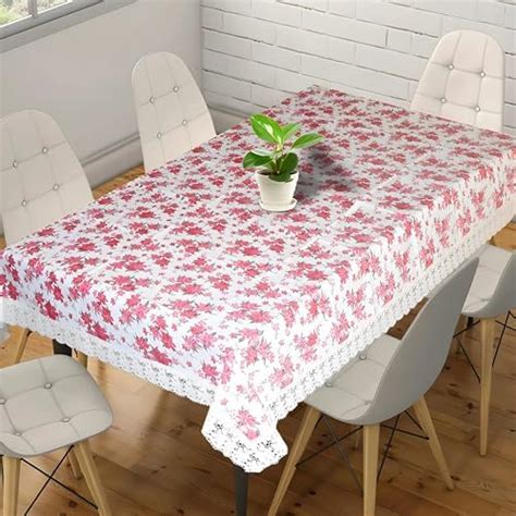 Buy Kuber Industries Dining Table Cover Seater Water Proof Plastic